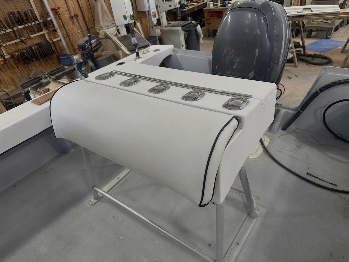 Console Bolster — Helm Bolster by The Ship's Tailor