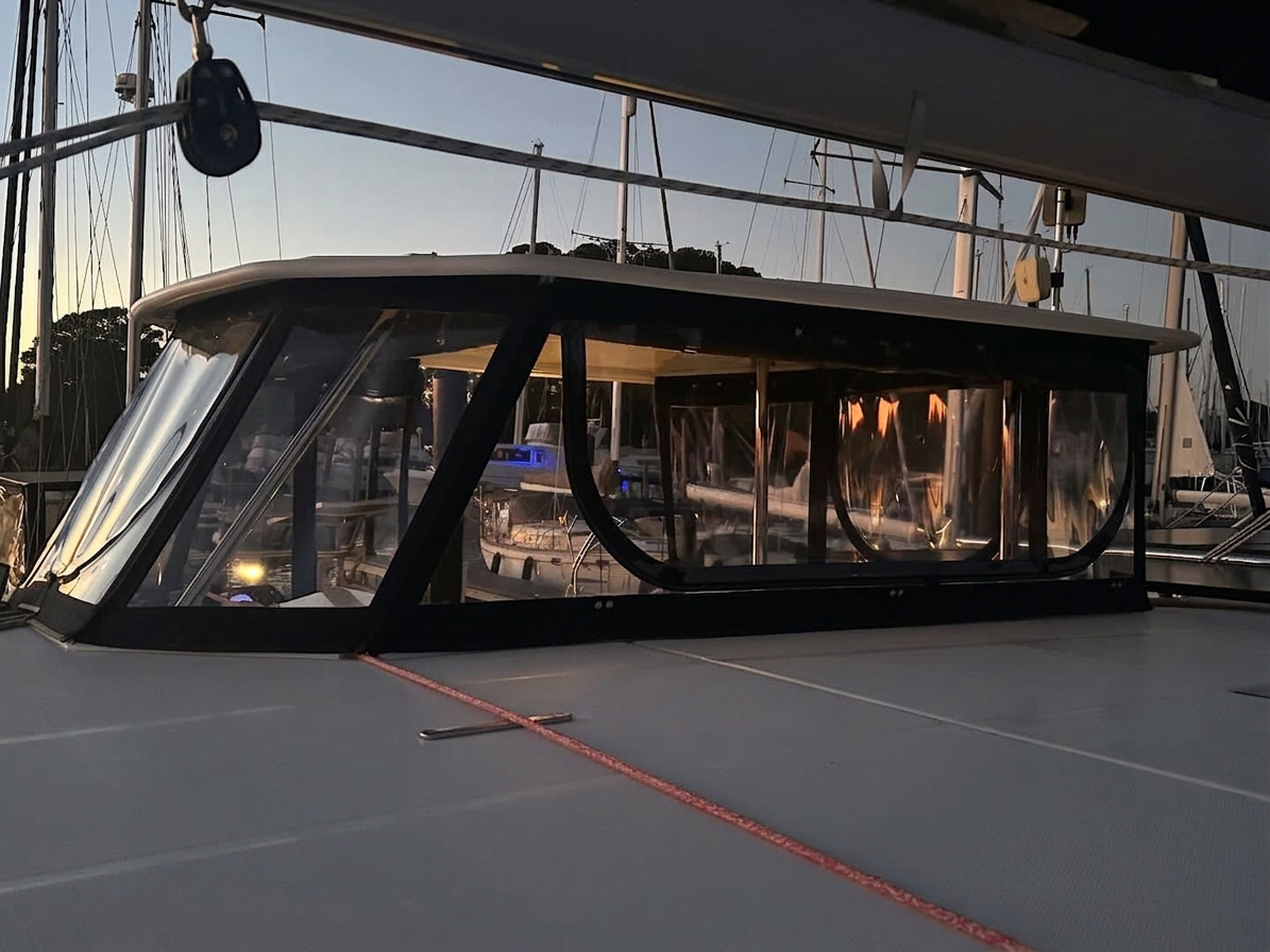 Sailboat Dodger — Hard-Top Dodger by The Ship's Tailor